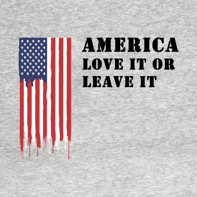 America love it or leave it by Soll-E